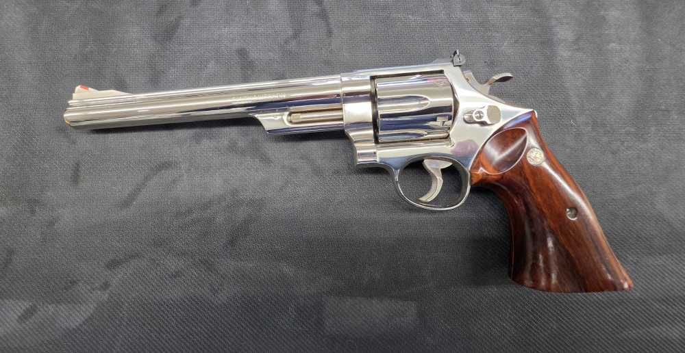 S&W 29-2 1975-1976 8 3/8" 44 Mag Nickel Very Nice-img-1