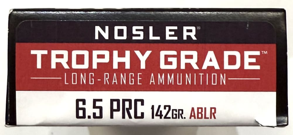 Nosler Trophy Grade Long Range 6.5 PRC 142gr ABLR-img-0