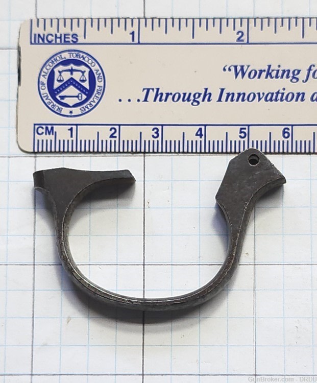 Iver Johnson U.S. Revolver 38SW Blued Trigger Guard-img-0
