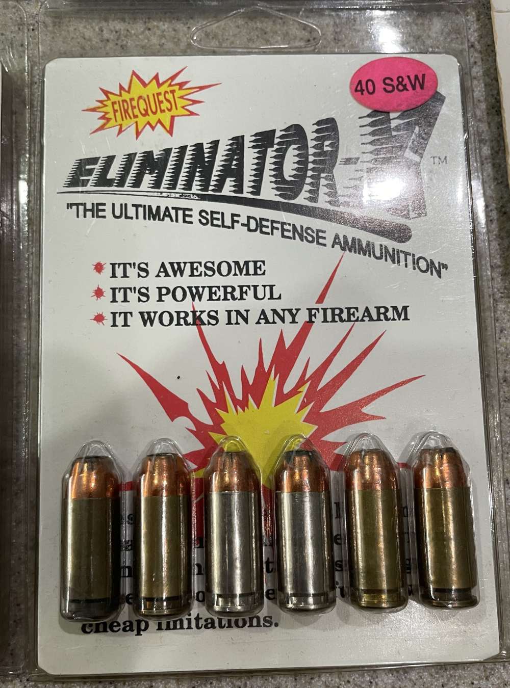 Firequest .40 S&W Exotic Handgun Ammunition Devastators Eliminator - 30 Rds-img-2