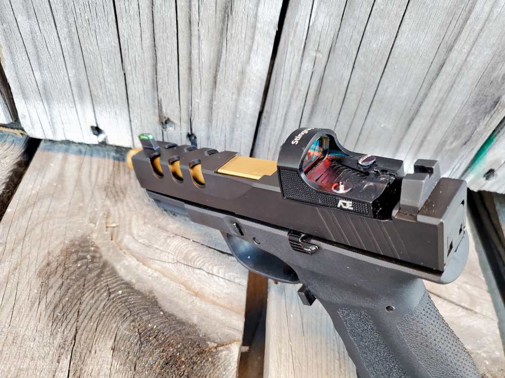 Ade RD3-019 Red Dot+Optic Mount Plate for "Non Optic Ready" HK VP9 Pistol-img-9
