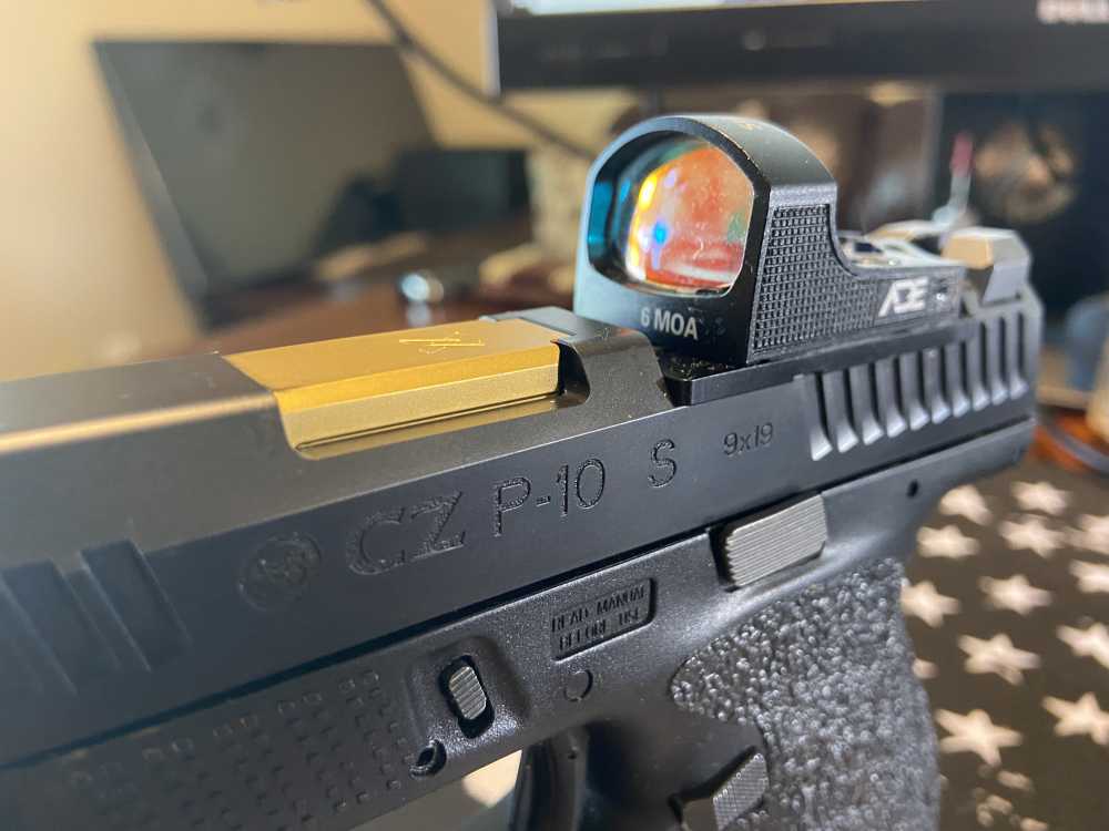 Ade RD3-019 Red Dot+Optic Mount Plate for "Non Optic Ready" HK VP9 Pistol-img-4