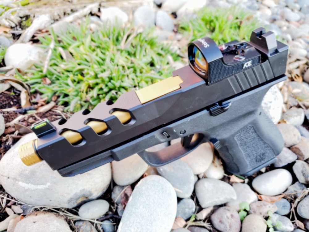 Ade RD3-019 Red Dot+Optic Mount Plate for "Non Optic Ready" HK VP9 Pistol-img-7