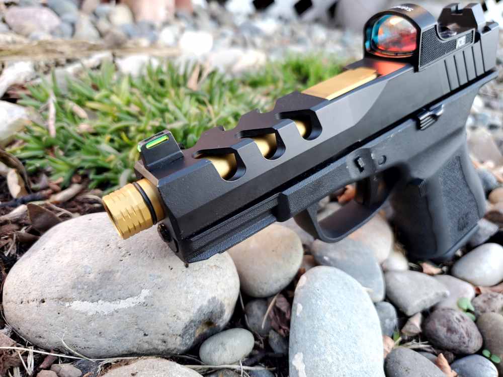 Ade RD3-019 Red Dot+Optic Mount Plate for "Non Optic Ready" HK VP9 Pistol-img-5