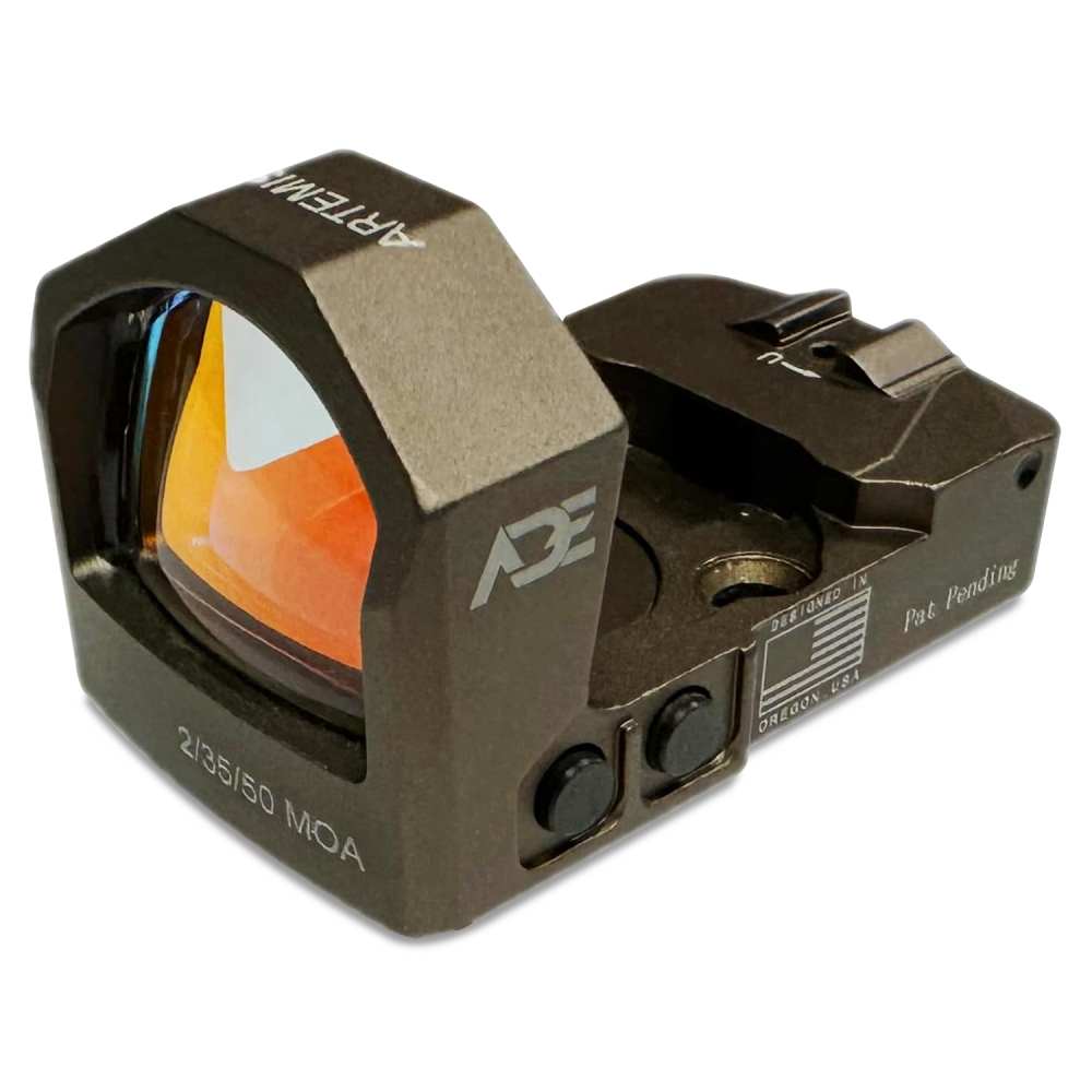 Ade RD3-022 FDE Red Dot+Optic Mount Plate for Non Optic Ready HK VP9 Pistol-img-10