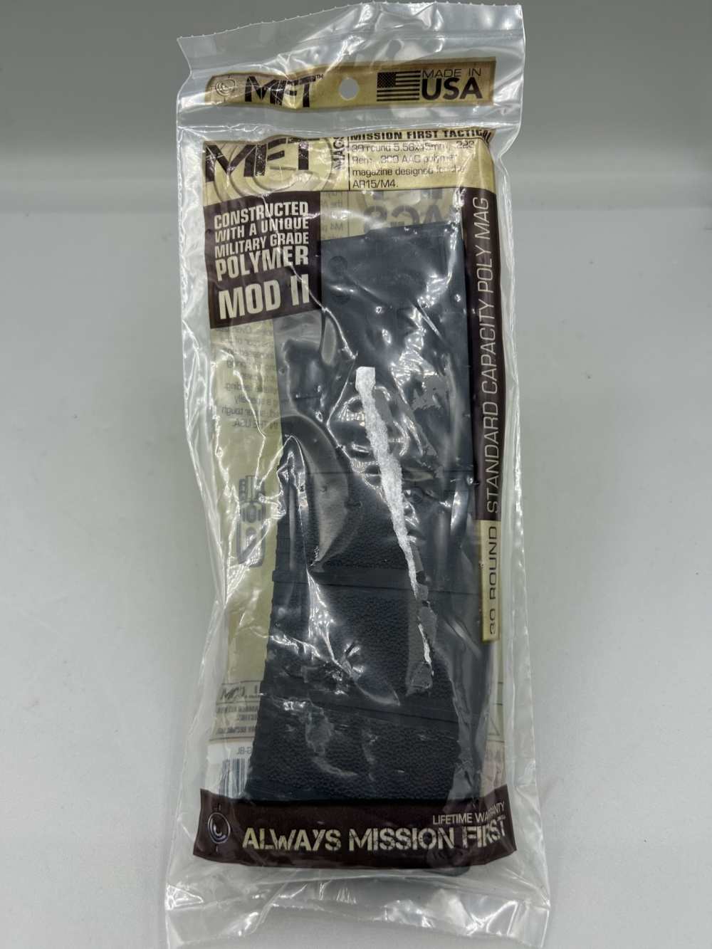 MISSION FIRST TACTICAL (MFT) 30 RND AR MAG 5.56X45MM - .223 REM - .300 AAC -img-0