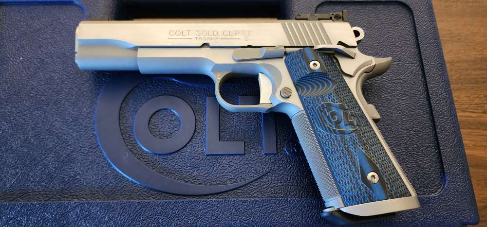 COLT 1911 GOLD CUP TROPHY 38 SUPER  SERIES 70      05073XE-img-0