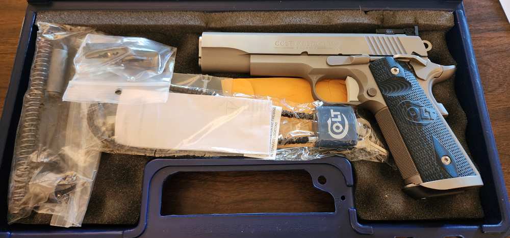 COLT 1911 GOLD CUP TROPHY 38 SUPER  SERIES 70      05073XE-img-8