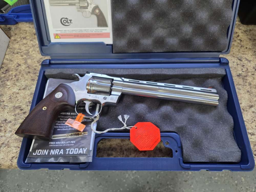 COLT PYTHON 357 MAG 8" 6-RD REVOLVER-img-1
