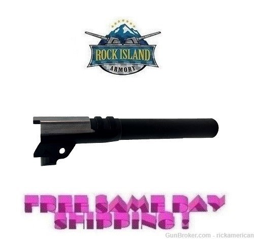 Rock Island/Armscor 5" FS .45ACP, Ramped, Bushing Type, Parkerized 4501R-N-img-0