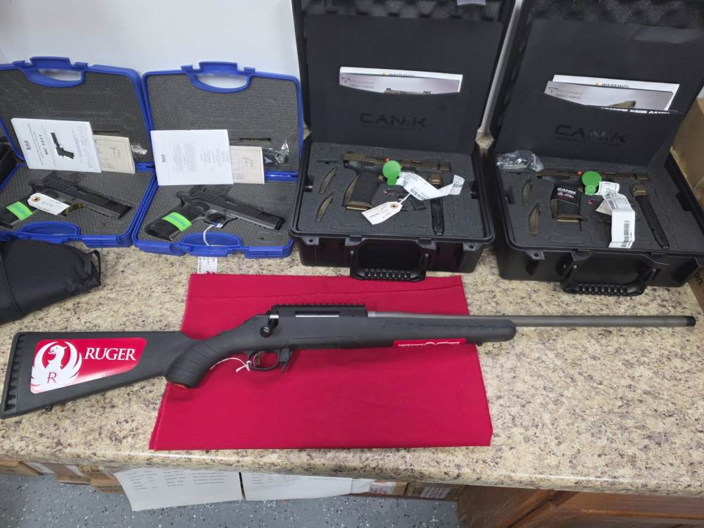 Ruger American 6.5 CM, 22" Barrel, Bolt Action Rifle -img-0