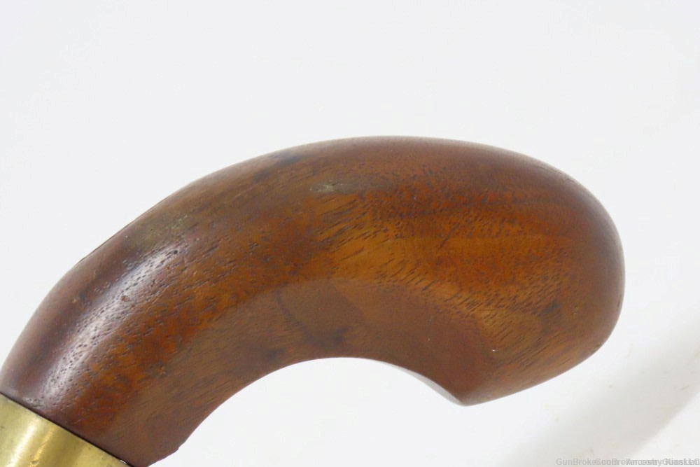 Antique CMC .36 Percussion Reproduction PEPPERBOX Revolving 4-Shot Pistol -img-11
