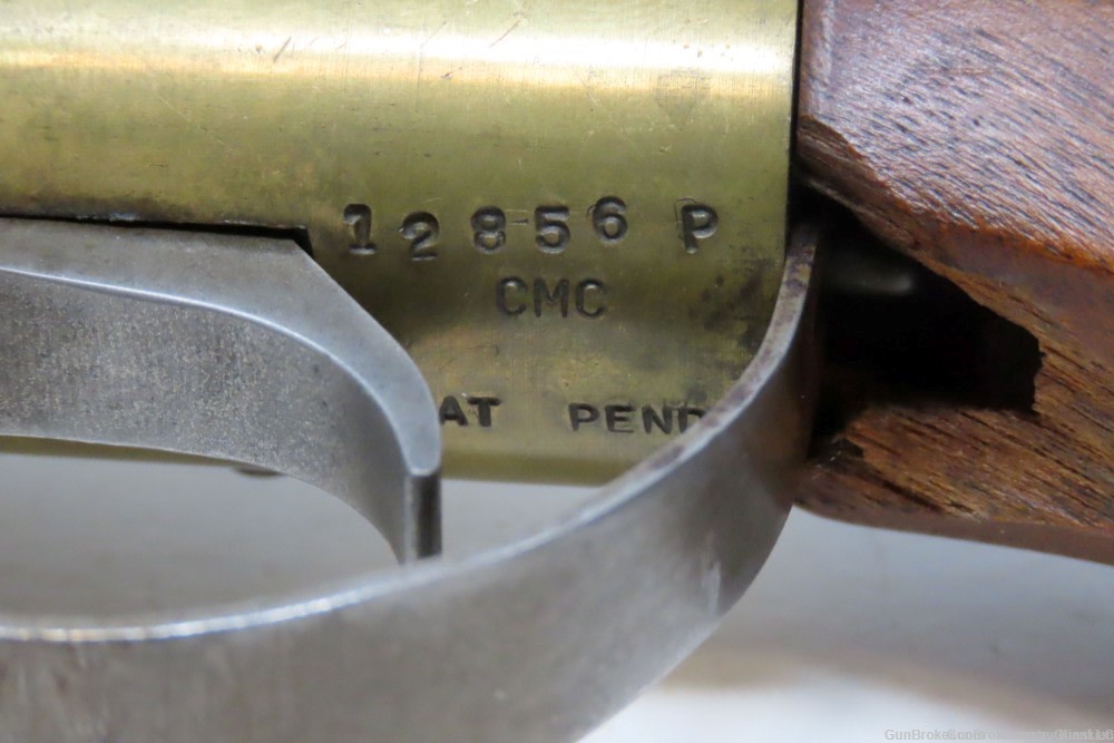 Antique CMC .36 Percussion Reproduction PEPPERBOX Revolving 4-Shot Pistol -img-7