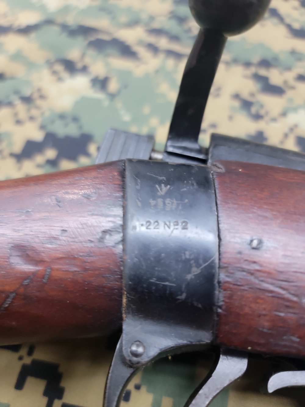Enfield no2 mkIV 22lr 22n22 with Parker Hiscock magazine-img-27