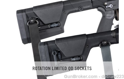 Magpul PRS Black Gen3 Stock AR-15 LayAway Option MAG672-BLK-img-3