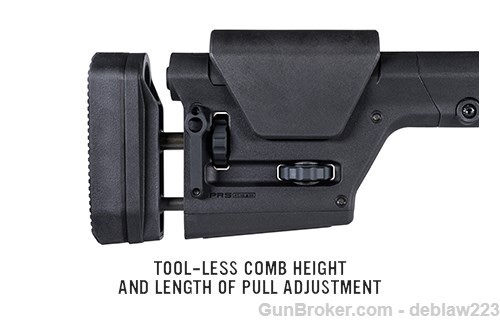 Magpul PRS Black Gen3 Stock AR-15 LayAway Option MAG672-BLK-img-4