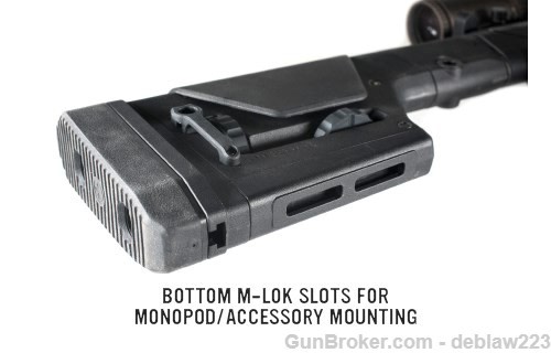 Magpul PRS Black Gen3 Stock AR-15 LayAway Option MAG672-BLK-img-2