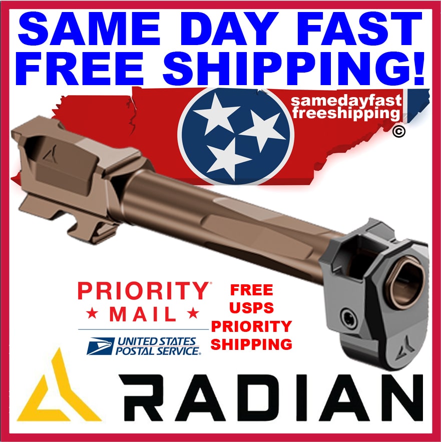 Radian AFTERBURNER RAMJET Glock 48 Compensator Barrel R0845 FREE SHIP-img-1
