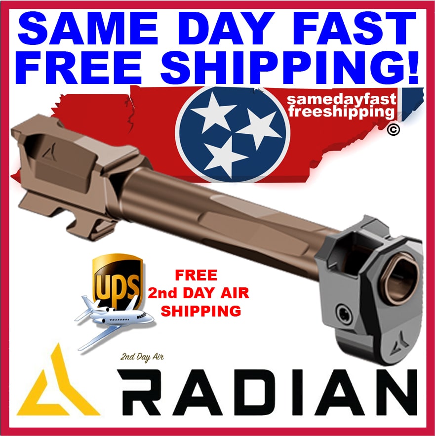 Radian AFTERBURNER RAMJET Glock 48 Compensator Barrel R0845 FREE SHIP-img-2