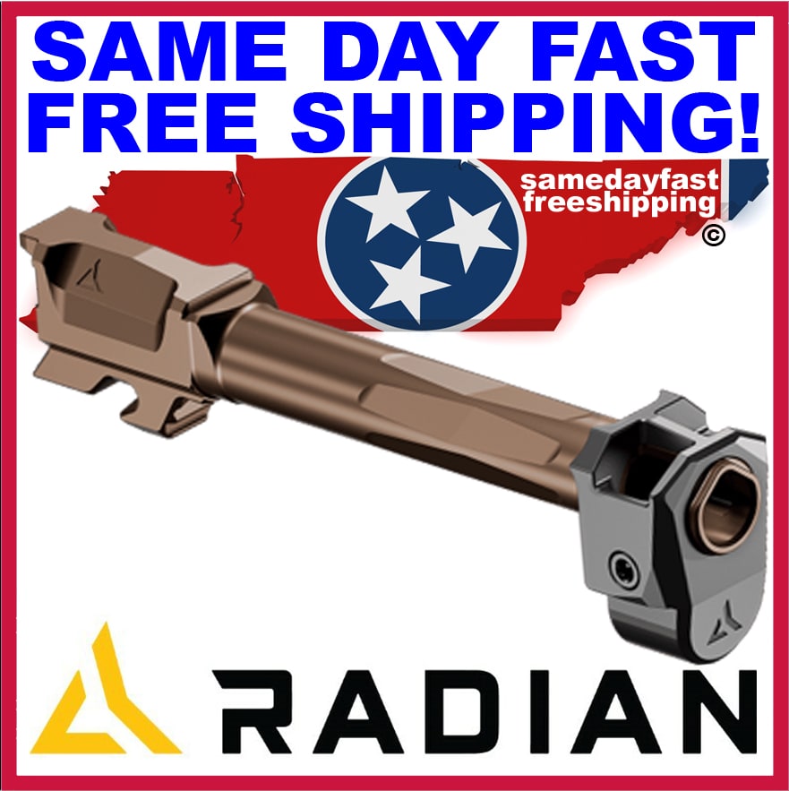 Radian AFTERBURNER RAMJET Glock 48 Compensator Barrel R0845 FREE SHIP-img-0