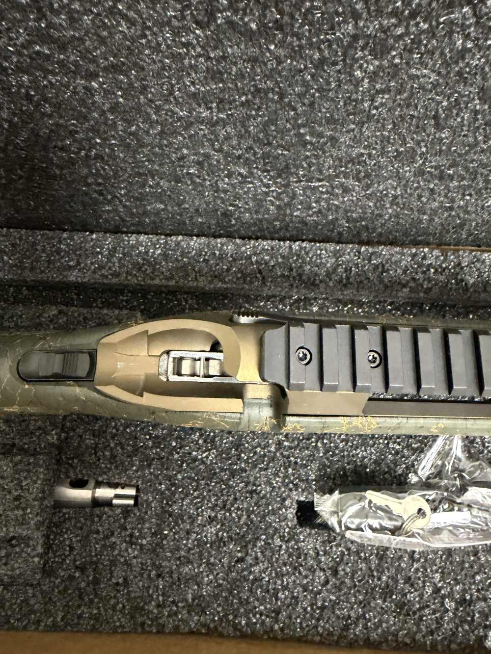 Ruger American Predator Gen II, 300 Win. 22" Bronze Threaded Barrel, Green -img-15