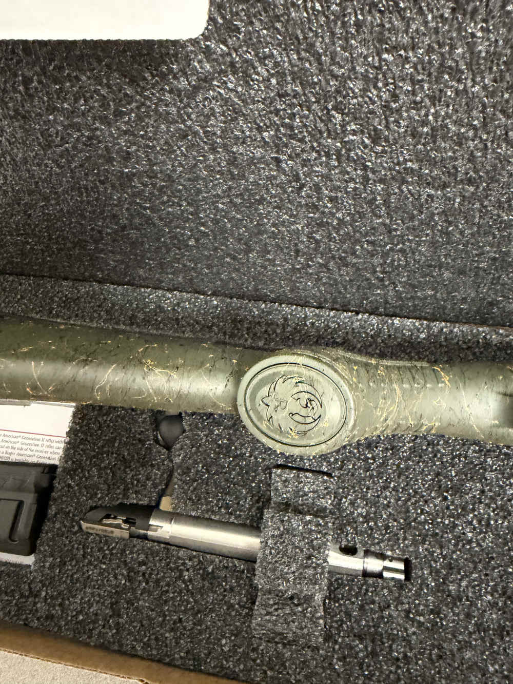 Ruger American Predator Gen II, 300 Win. 22" Bronze Threaded Barrel, Green -img-21