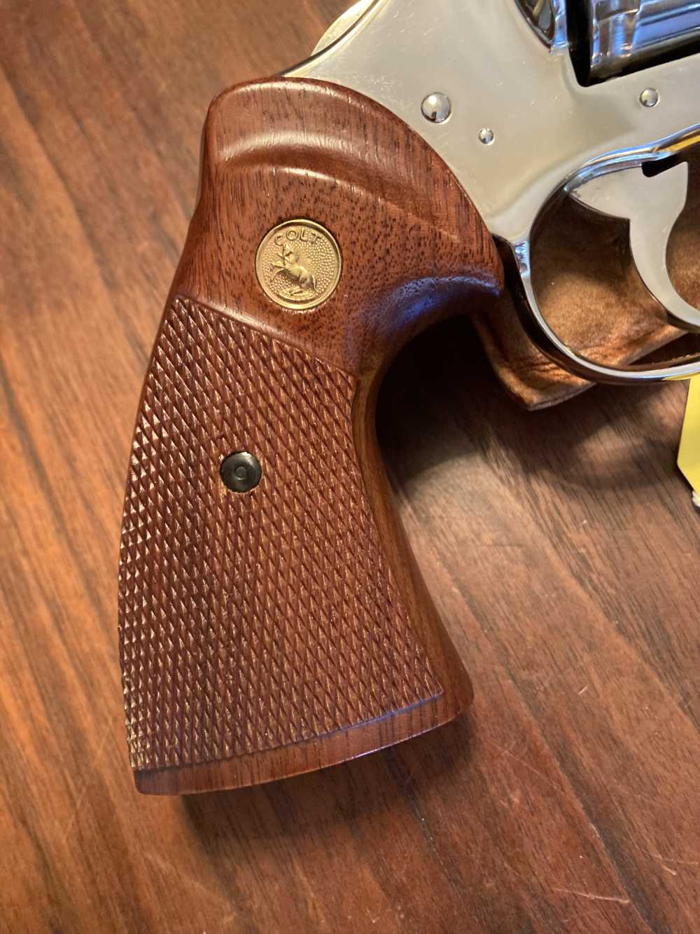 Colt Python .357 Mag 6” Nickel RARE 1st Gen. 1981 Colt Papers MINT NIB -img-16