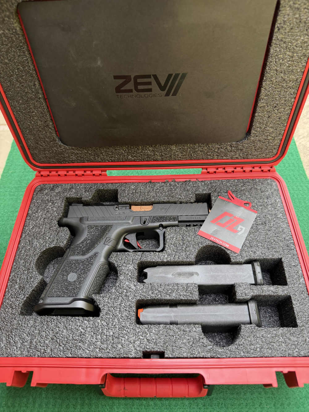 Zev Technologies OZ9C OZ9 Combat 9mm Optics Ready Glock Style-img-0