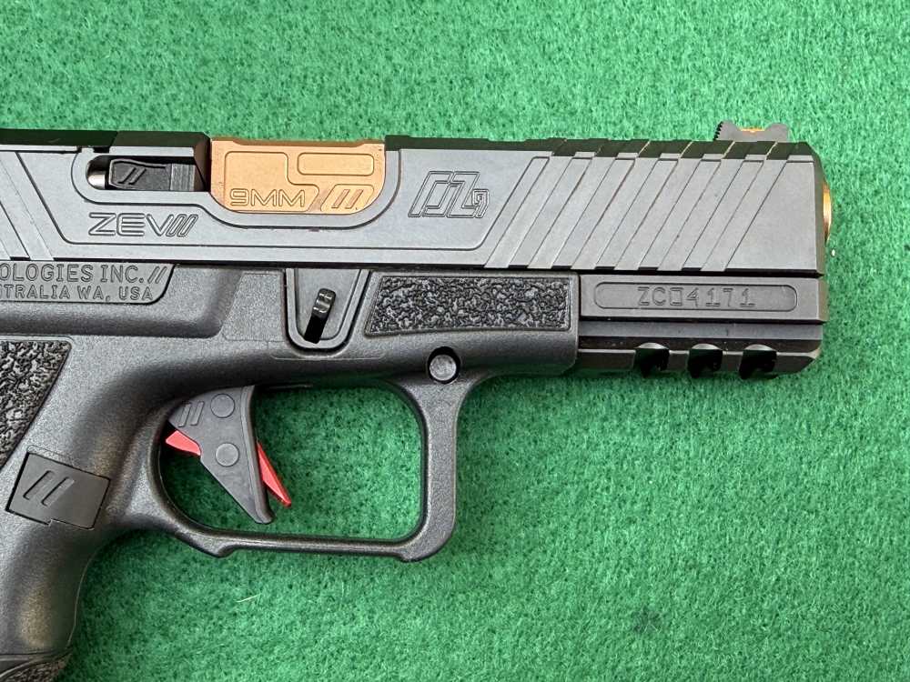 Zev Technologies OZ9C OZ9 Combat 9mm Optics Ready Glock Style-img-3