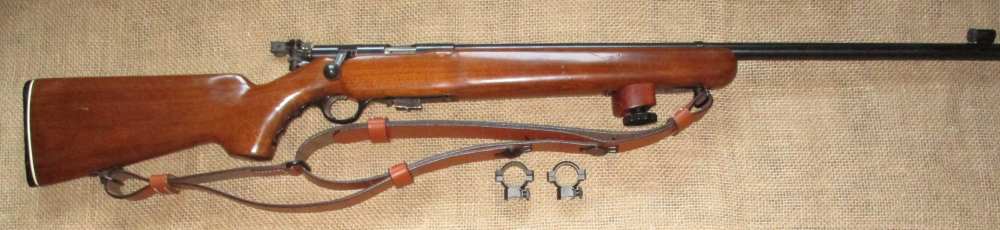 O.F. Mossberg 144 LSA .22 S-L-LR Target Rifle 25" Heavy BBL & Target Sights-img-0
