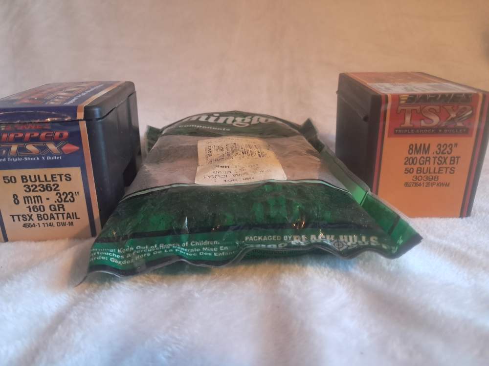 .323 8MM TSX &TTSX Barnes and Remington bullets-img-0