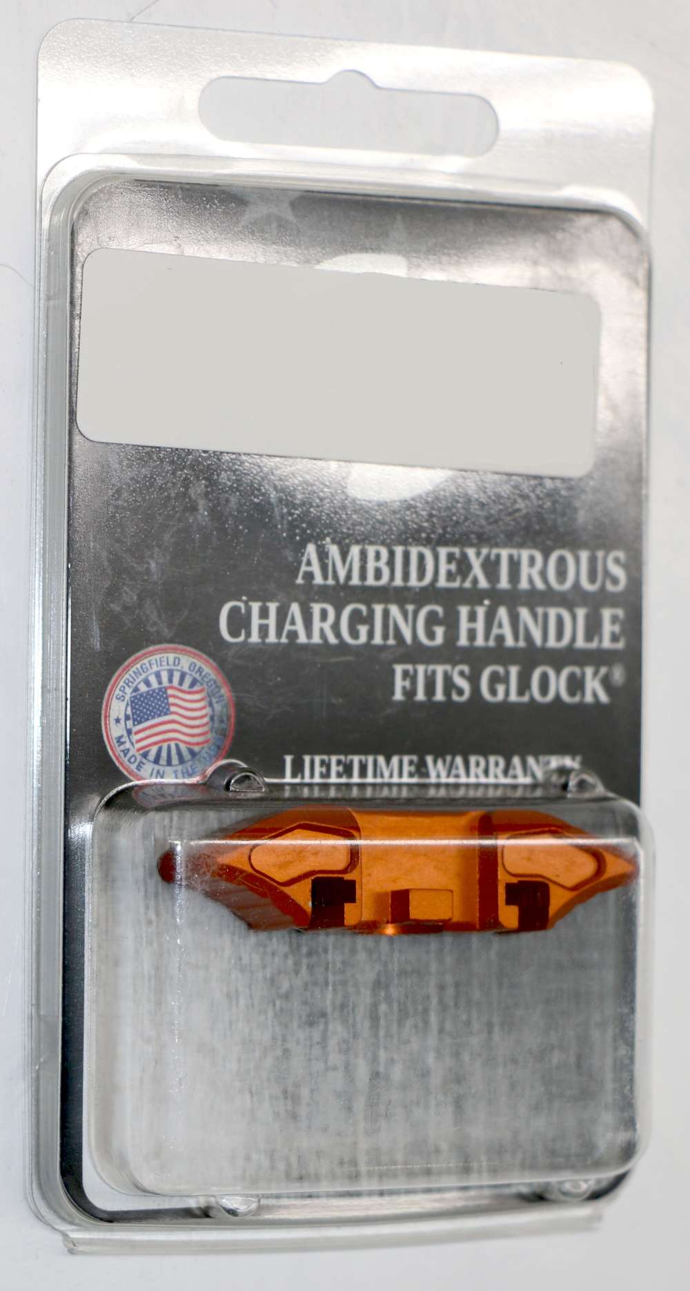 NEW! Timber Creek Glock 17, 19, 34 Gen4/Gen5 Charging Handle Orange-img-0
