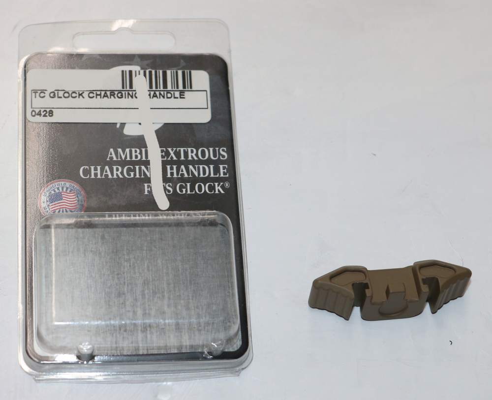 NEW! Timber Creek Glock 17, 19, 34 Gen4/Gen5 Charging Handle FDE-img-1