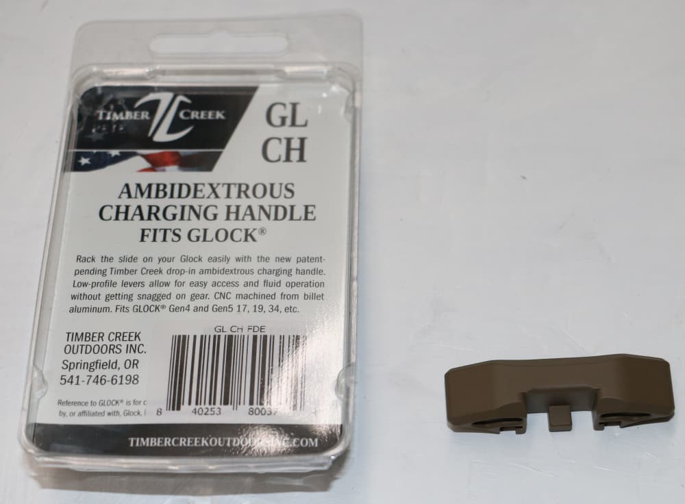 NEW! Timber Creek Glock 17, 19, 34 Gen4/Gen5 Charging Handle FDE-img-2