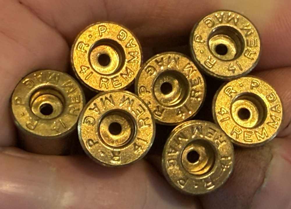 41 Mag Brass Revolver Cases 180 pcs New Unprimed Remington RP-img-3