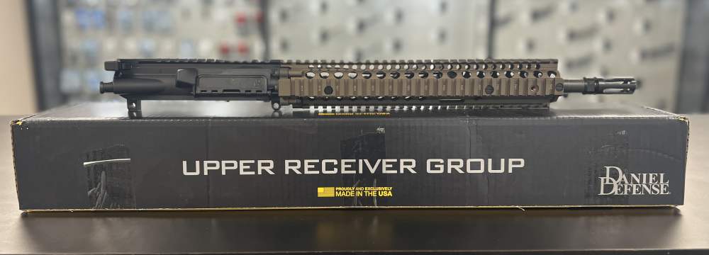 NEW Daniel Defense M4A1 RIS II Complete Upper – 14.5" 5.56 NATO – FDE Rail-img-0