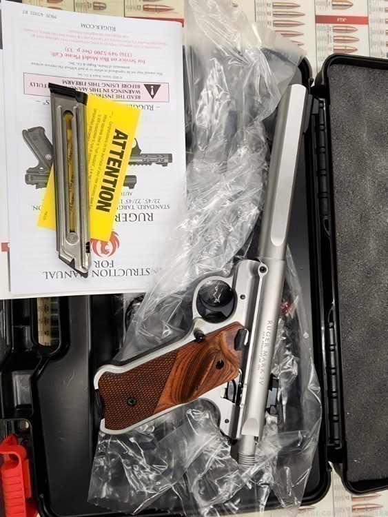 Ruger Mark IV Competition 40112 New 22lr no cc fees-img-1