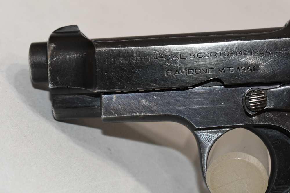 WW2 Beretta Model 1934 M1934 Semi Auto Pistol 380 ACP 1944 C&R-img-8
