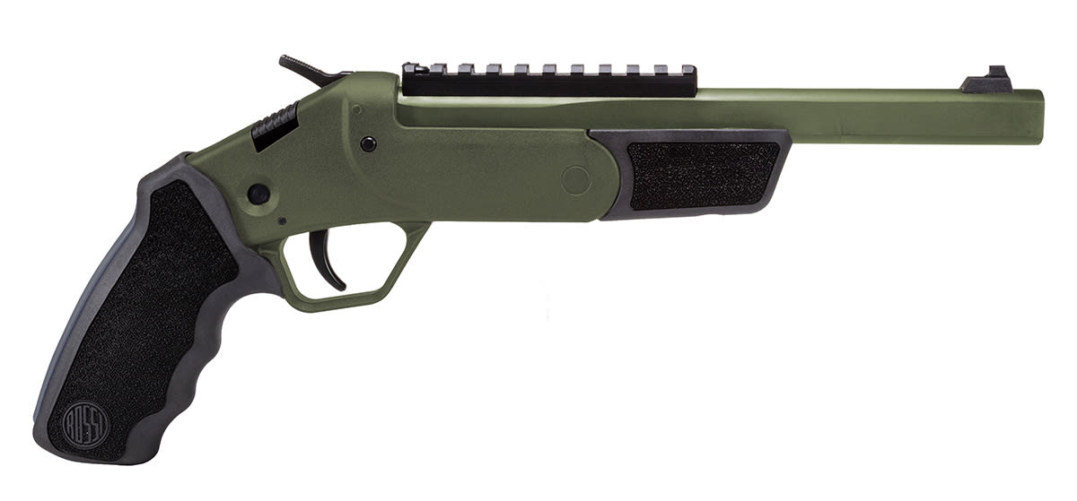 Rossi Brawler Single-Shot .410Bore/.45LC Handgun 3 Chamber 9 Barrel Synthet-img-0