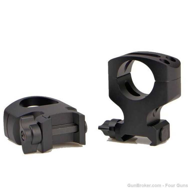 Warne Scope Mounts MSR QuickDetach Ring AR-15 30mm Ultra High  A417LM-img-2