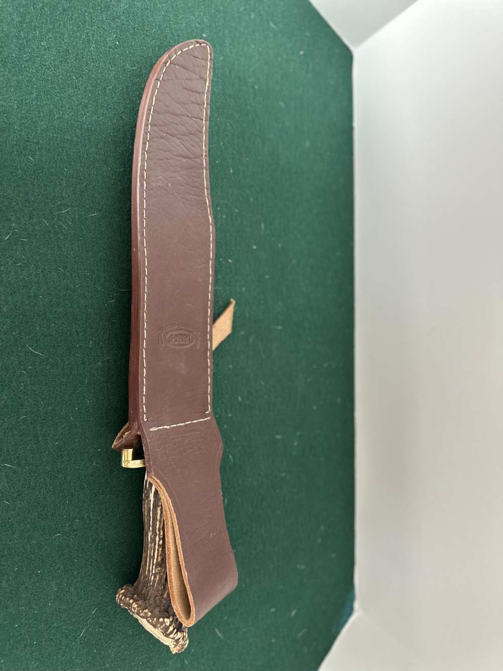 RBH custom knives 13in blade Bowie knife Elk horn handle-img-5