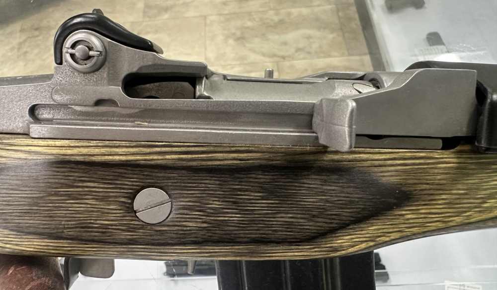 USED RUGER MINI 14 223 REMINGTON 556 NATO 16" WOOD STAINLESS STEEL BLACK -img-17
