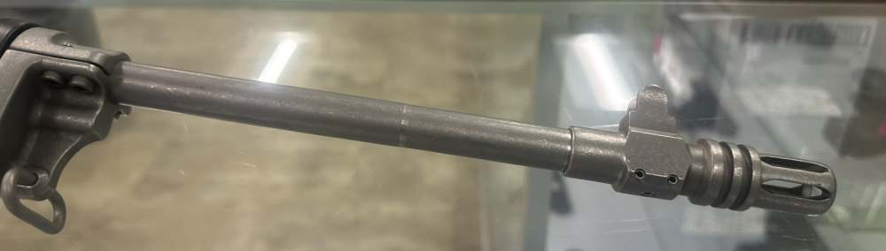 USED RUGER MINI 14 223 REMINGTON 556 NATO 16" WOOD STAINLESS STEEL BLACK -img-14
