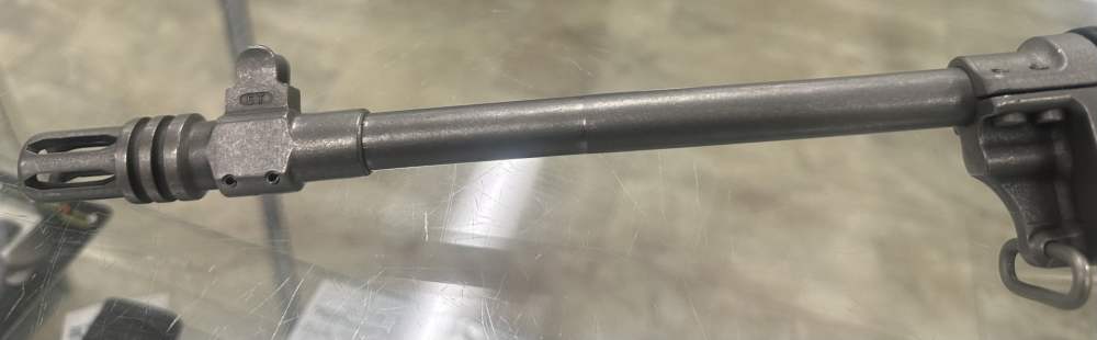 USED RUGER MINI 14 223 REMINGTON 556 NATO 16" WOOD STAINLESS STEEL BLACK -img-12