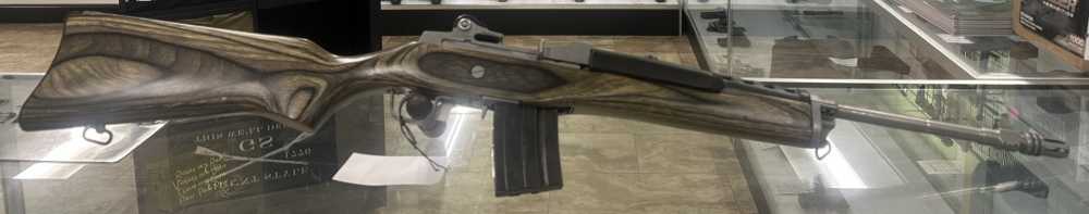 USED RUGER MINI 14 223 REMINGTON 556 NATO 16" WOOD STAINLESS STEEL BLACK -img-40