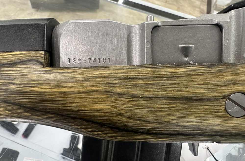 USED RUGER MINI 14 223 REMINGTON 556 NATO 16" WOOD STAINLESS STEEL BLACK -img-6