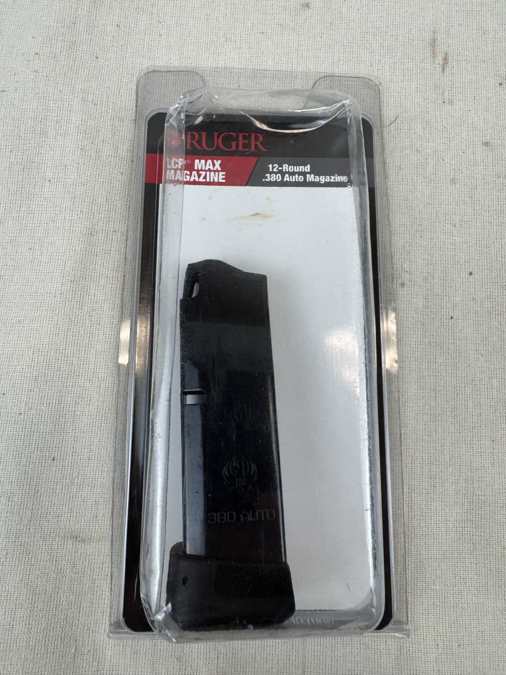 Genuine Ruger LCP Max 12-Round .380 Auto Magazine -img-0