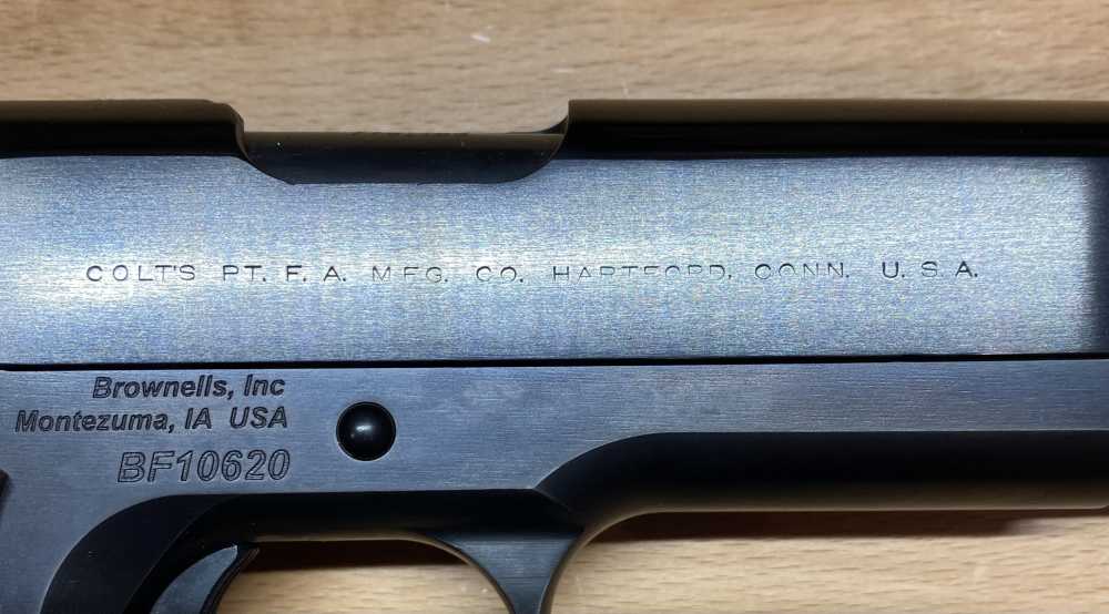 1911 Colt .45acp Military Slide & Parts Brownells Frame-img-4