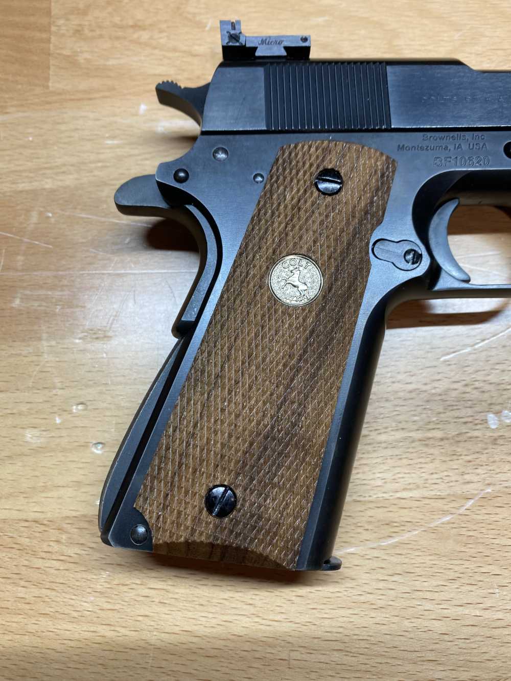 1911 Colt .45acp Military Slide & Parts Brownells Frame-img-1