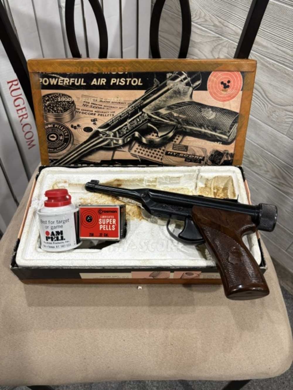 Rare Hi Score Target Air Pistol-img-0